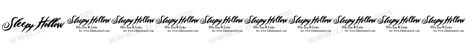 Sleepy Hollow 3.0字体转换